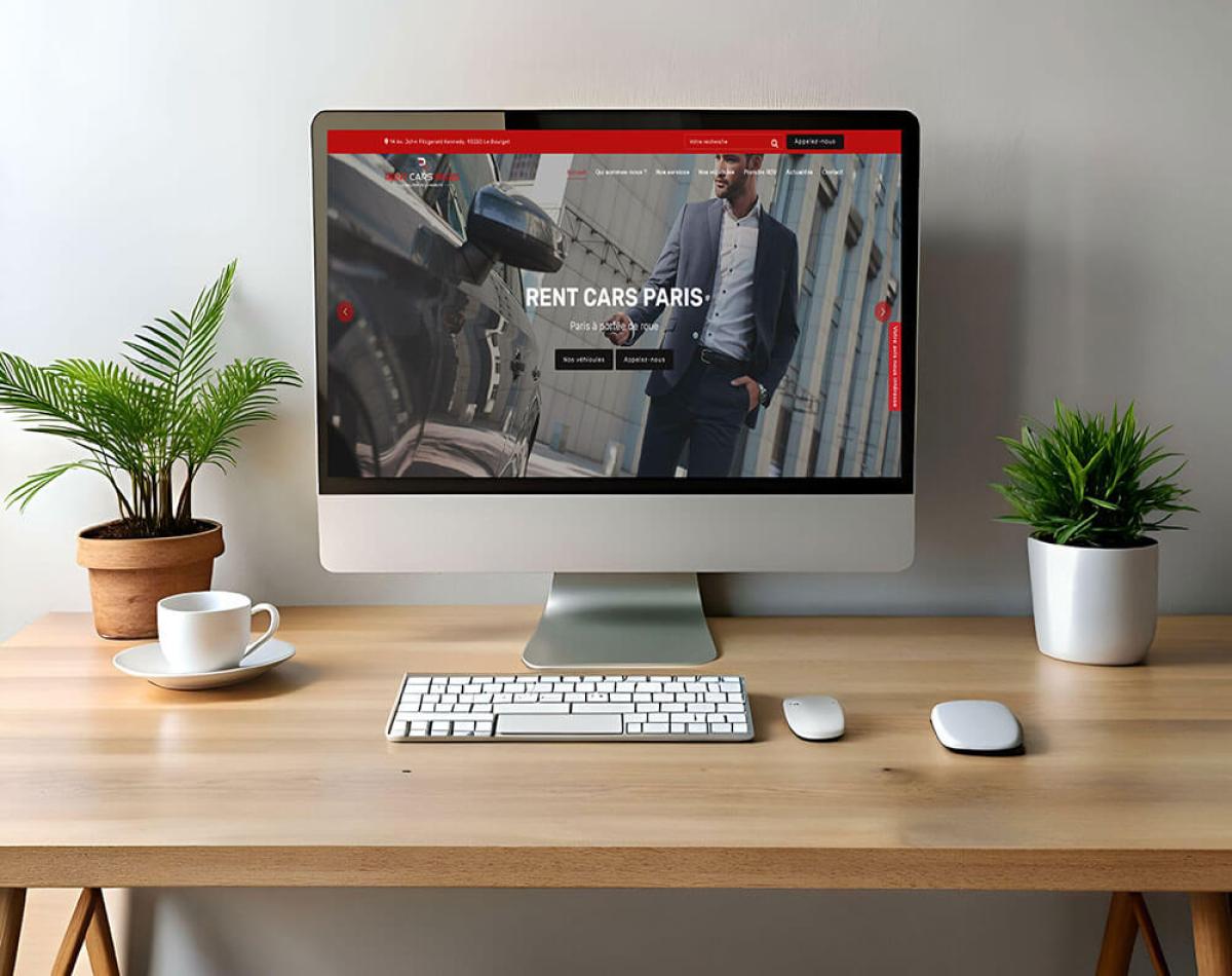 Lancement du Site Internet de RENT CARS PARIS
