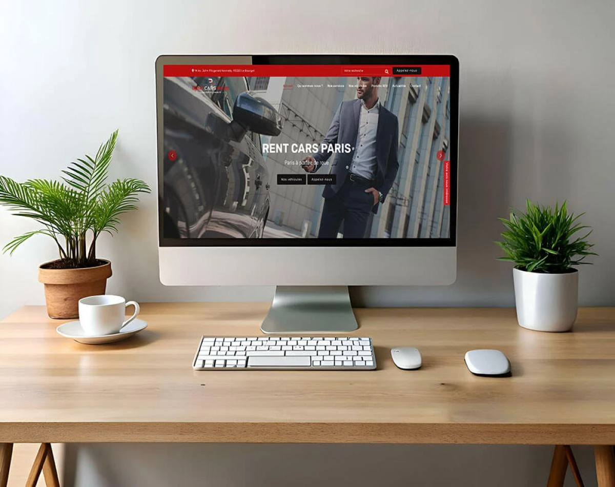 Lancement du Site Internet de RENT CARS PARIS